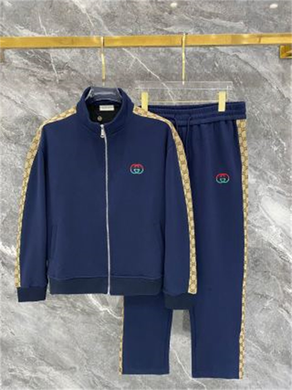 GGサイドライン クラシックモチーフ 配色アクセント GUCCI グッチ コピー トラックセットアップ レトロスポーツ