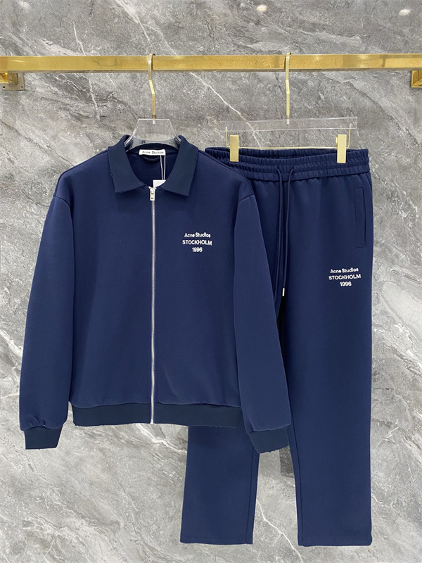 acnestudios セットアップ STOCKHOLMロゴ ジップジャケット イージーパンツ ACNE STUDIOS アクネ