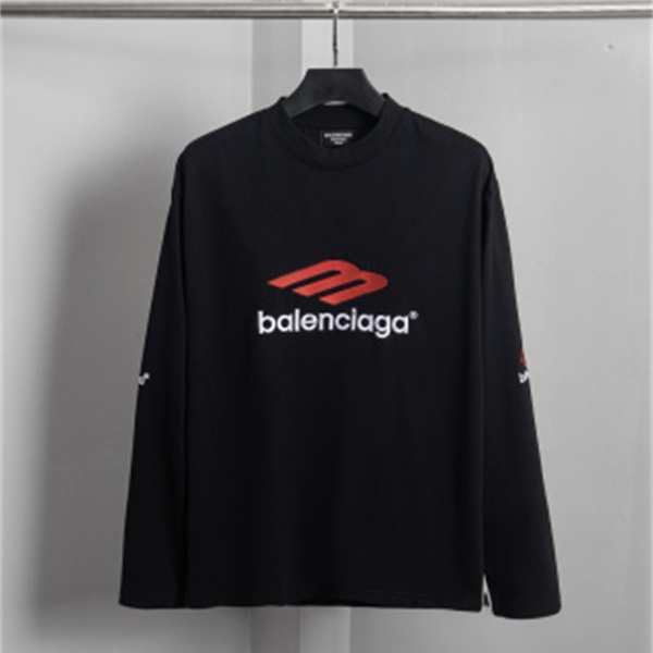 レトロスポーツ コントラストロゴ ワイドシルエット BALENCIAGA バレンシアガ コピー ロンT アーバンカジュアル
