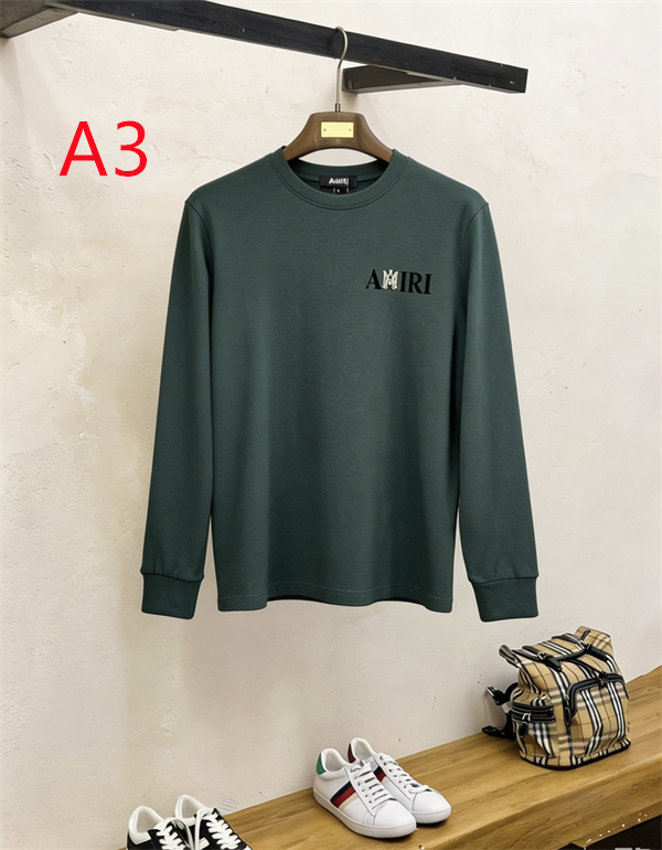 アーバンベーシック スモールレタリング シンプル仕様 AMIRI アミリ コピー 長袖Tシャツ ミニマルカジュアル