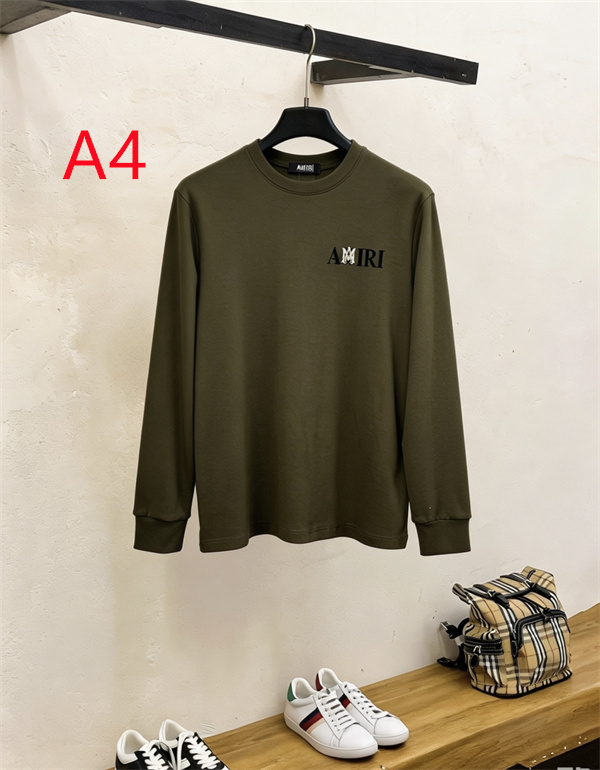 アーバンベーシック スモールレタリング シンプル仕様 AMIRI アミリ コピー 長袖Tシャツ ミニマルカジュアル