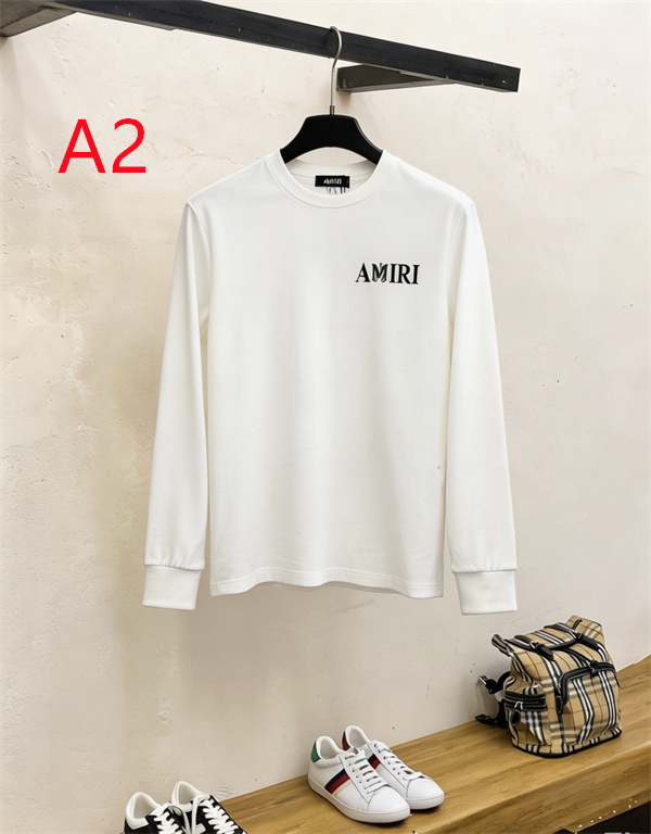 アーバンベーシック スモールレタリング シンプル仕様 AMIRI アミリ コピー 長袖Tシャツ ミニマルカジュアル