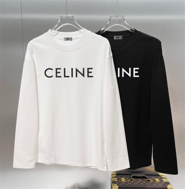 2026秋冬新作☆☆CELINEセリーヌ長袖ｔシャツコピー 長袖  メンズ暖かい オーバーサイズ