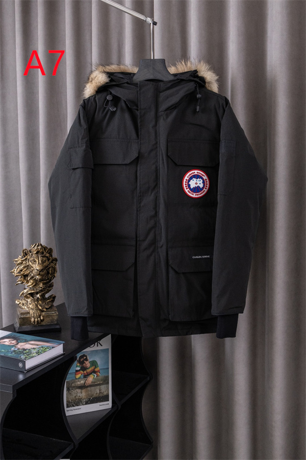 ユーティリティ フラップポケット ファートリム CANADA GOOSE カナダグース コピー ダウンジャケット ワークスタイル