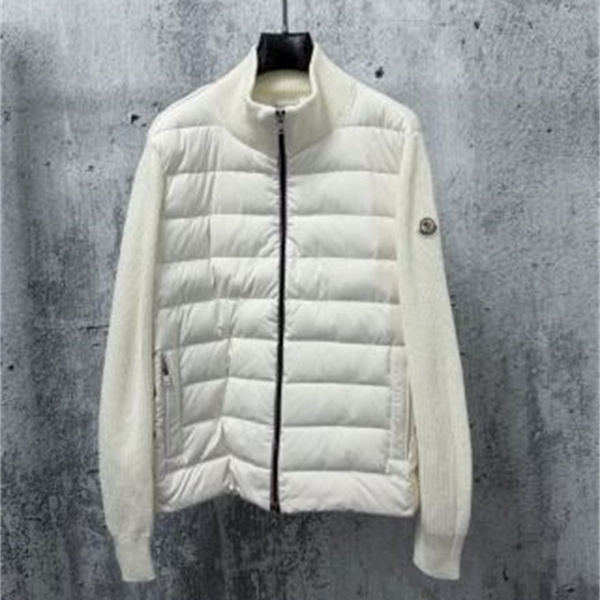 スマートレイヤード スタンドカラー ニット切替 MONCLER モンクレール