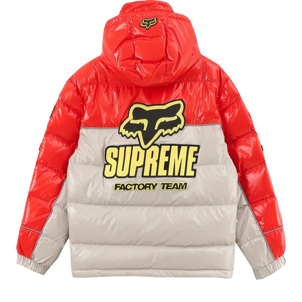 モータースタイル FOXデザイン メンズ Supreme シュプリーム コピー ダウンジャケット ストリートカジュアル