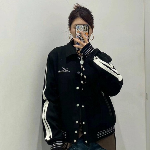 ボーンスリーブジャケット AMIRI 激安 アミリ コーデュロイ カレッジ 人気上昇