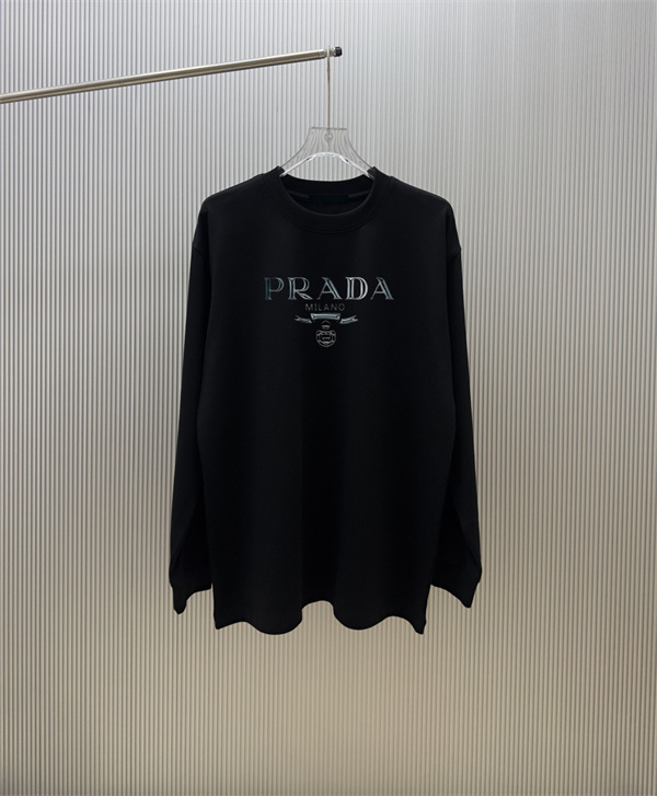 シティカジュアル ワイドシルエット PRADA プラダ コピー 長袖Tシャツ アーバンカジュアル