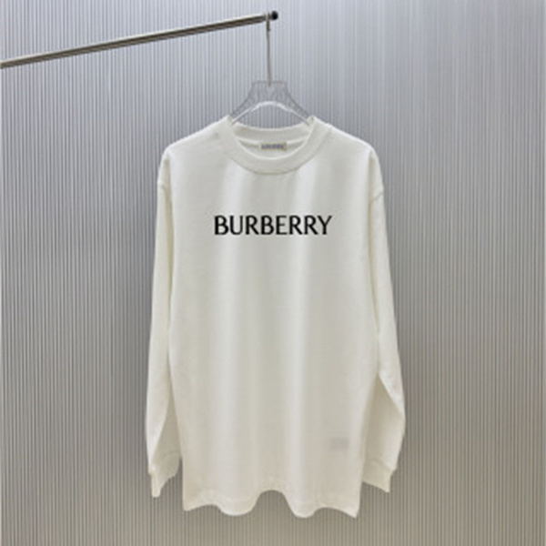 英国ミニマル フロントレタリング BURBERRY バーバリー コピー ロンT