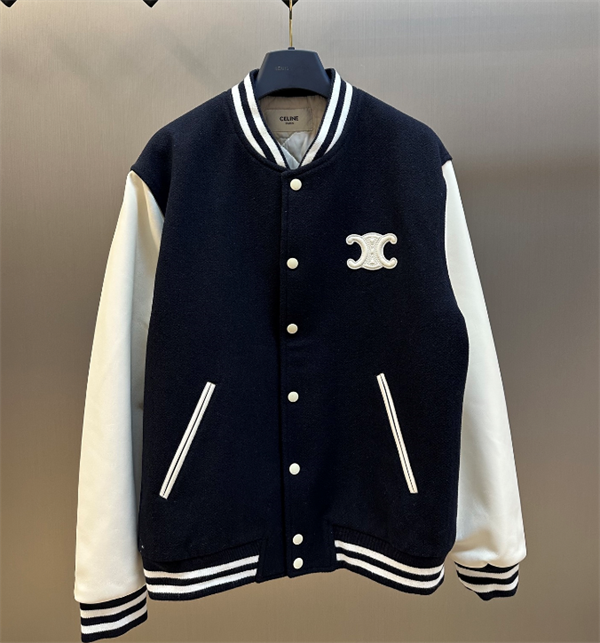 人気品質保証CELINE♥セリーフジャケットコピーベースボールジャケット スタジャン 手洗いまたはドライクリーニング推奨  