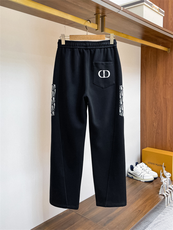 オブリークポケット ストリート注目 DIOR ディオール コピー スウェットパンツ メンズストリート