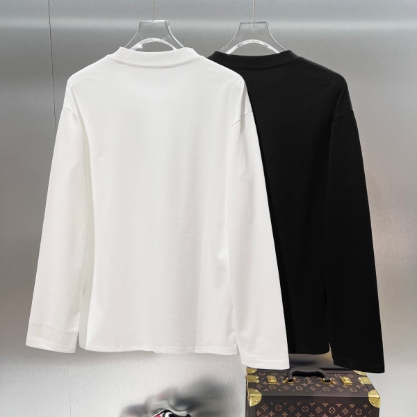 クルーネック 長袖Tシャツ バーバリー激安 BURBERRY 話題沸騰