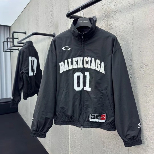 スタンドカラージャケット バレンシアガ激安 ナンバー01デザイン BALENCIAGA 人気上昇