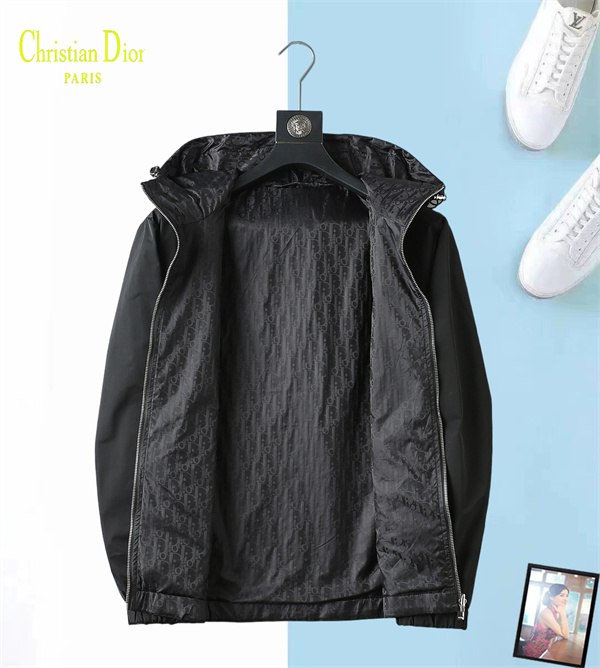 話題先行 総柄切替タイプ Dior ディオール コピー ライトブルゾン デイリーカジュアル