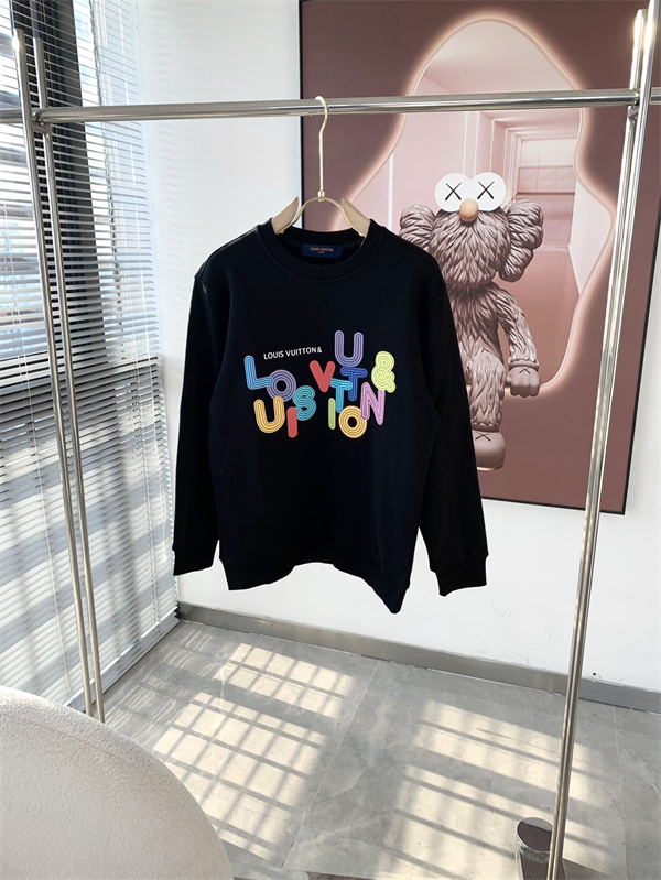 ポップレタリング 新作注目 Louis Vuitton ルイヴィトン コピー クルーネックスウェット メンズストリート
