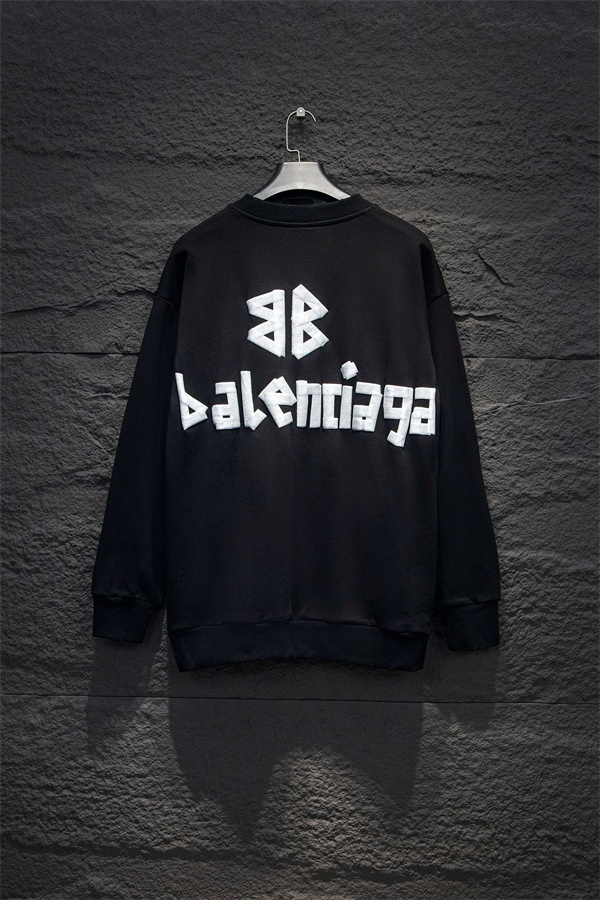 注文集中 ワイドシルエット BALENCIAGA バレンシアガ コピー クルーネックトレーナー アーバンカジュアル