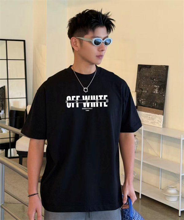 大人のセンスを感じさせるOff-Whiteオフホワイトコピー男女兼用Ｔシャツ　ブラック　ホワイト