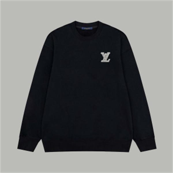 シルバーLV ワンポイント LOUIS VUITTON ルイヴィトン コピー クルーネックスウェット ミニマルムード