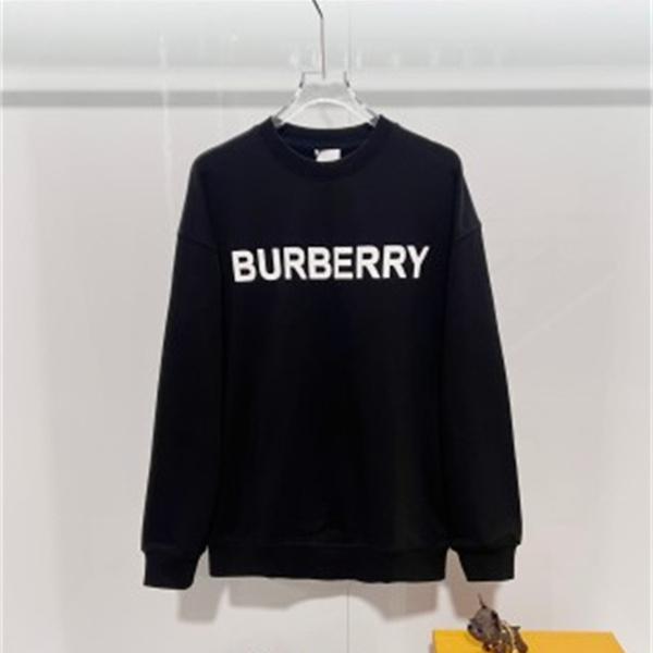 ビッグレタリング シンプルストリート BURBERRY バーバリー コピー クルーネックスウェット アーバンカジュアル