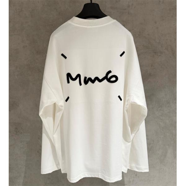 MM6メゾン マルジェラ 長袖Tシャツ コピー新発売 程よいゆとりのシルエット ♥Maison Margiela