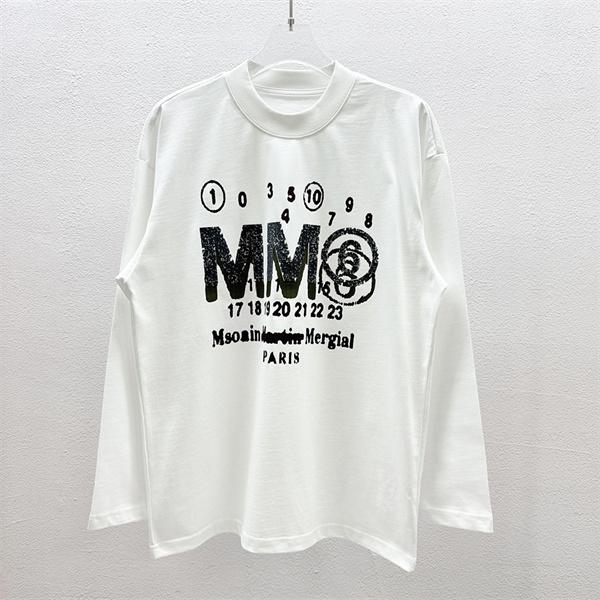 男女兼用★♥Maison Margielaメゾン マルジェラ 長袖tシャツコピー MM6 秋冬クルーネック 