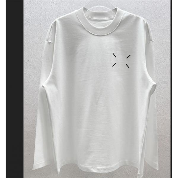 オーバーサイズMaison Margielaメゾン マルジェラ MM6 長袖tシャツコピー ゆったりシルエット 重ね着にも最適 