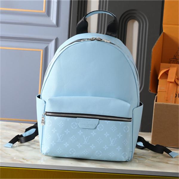 モノグラムポケット LOUIS VUITTON ルイヴィトン コピー バックパック 爽やかライトブルー
