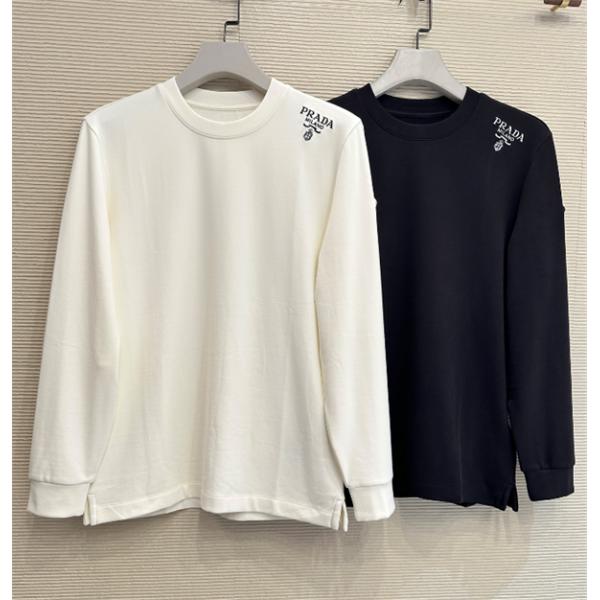 PRADA新入荷プラダ長袖ｔシャツコピー個性派 重ね着にも2026秋冬★ストリートカジュアル