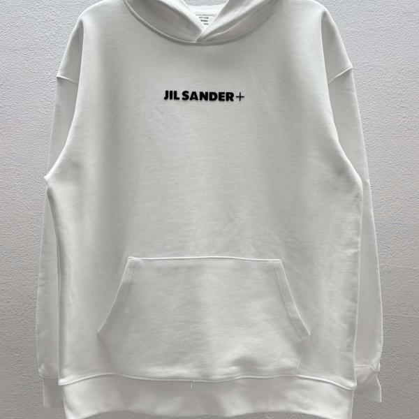 シリコンレター パーカー ジル サンダー激安 JIL SANDER+ ヘビーウェイト 裏毛 シティカジュアル
