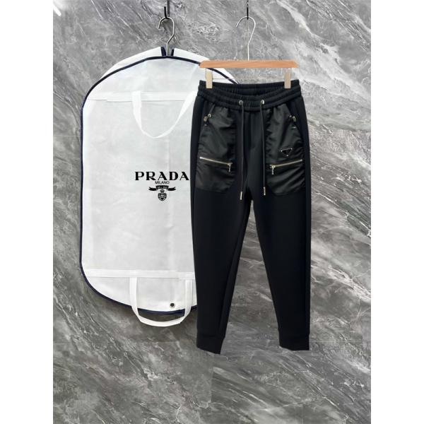 ナイロンポケット トライアングルワッペン PRADA プラダ コピー カーゴジョガーパンツ アーバンテック
