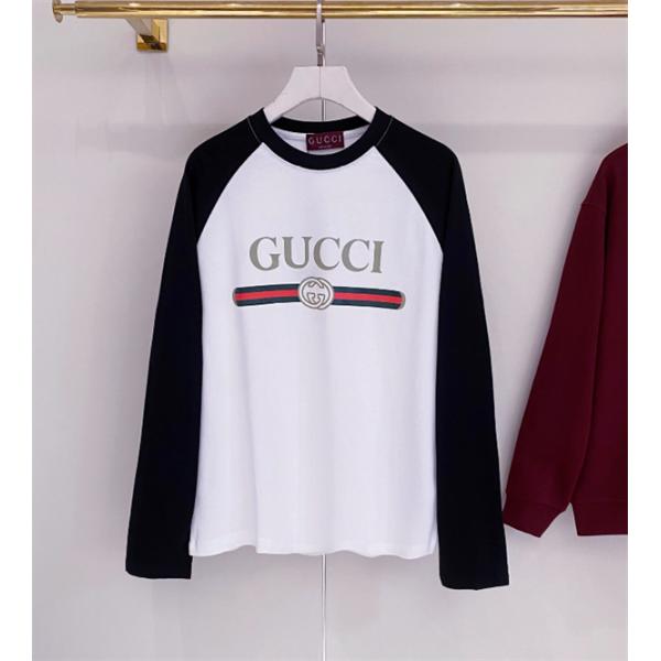 2026AW♥GUCCIグッチ 長袖ｔシャツコピー男女問わず着られるオシャレトップス