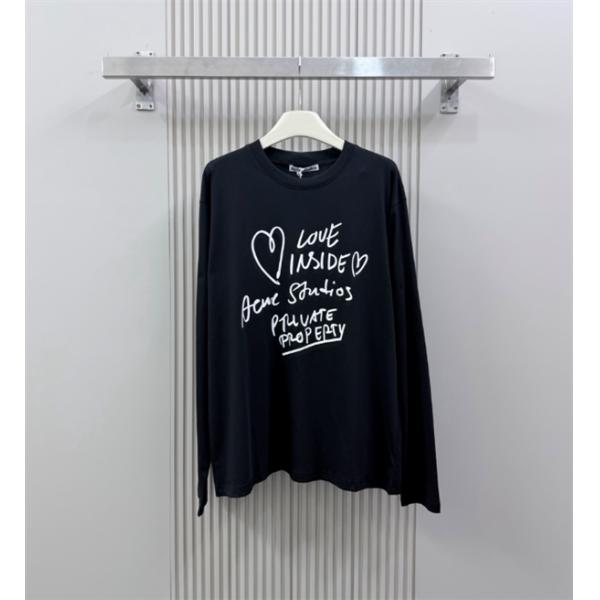個性的ACNE STUDIOS アクネストゥディオズ長袖ｔシャツコピー2026秋冬ストリートファッション