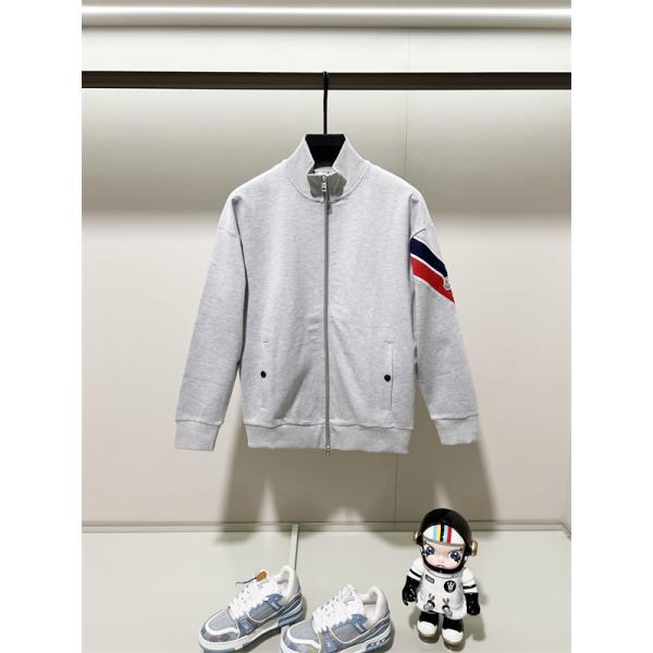 トリコロールライン スタンドカラージャケット ジョガーパンツ MONCLER モンクレール コピー セットアップ スポーツカジュアル