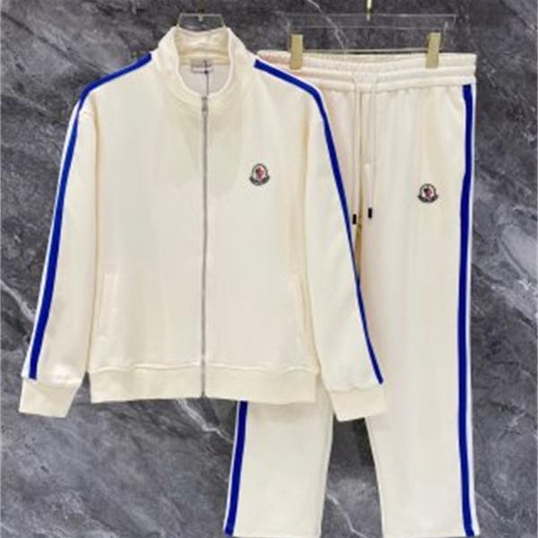 トリコロールライン スタンドカラー アイコンワッペン MONCLER モンクレール コピー セットアップ フレンチスポーツ