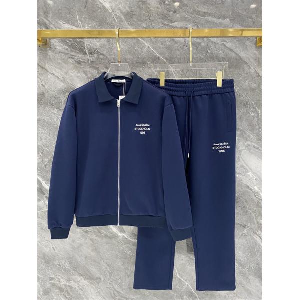 STOCKHOLMロゴ ジップジャケット イージーパンツ ACNE STUDIOS アクネ ストゥディオズ コピー セットアップ ノルディックミニマル
