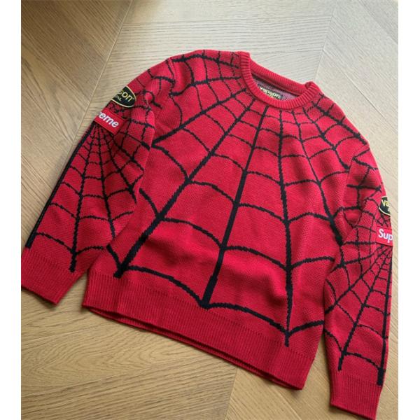 希少☆Supreme × Vanson Leathers x Spider-Man コラボSS26 WEEK14シュプリームセーターコピー