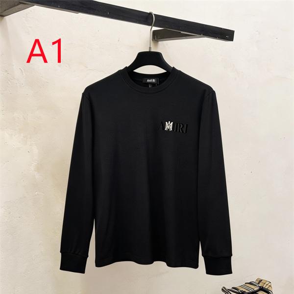 アーバンベーシック スモールレタリング シンプル仕様 AMIRI アミリ コピー 長袖Tシャツ ミニマルカジュアル