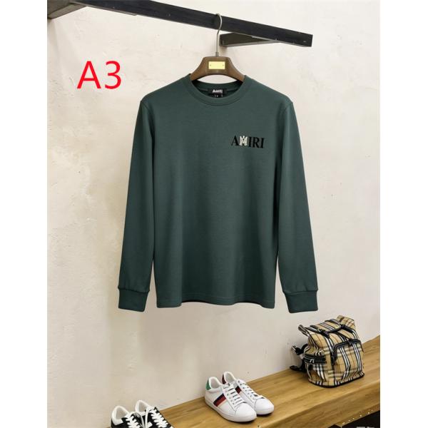 アーバンベーシック スモールレタリング シンプル仕様 AMIRI アミリ コピー 長袖Tシャツ ミニマルカジュアル