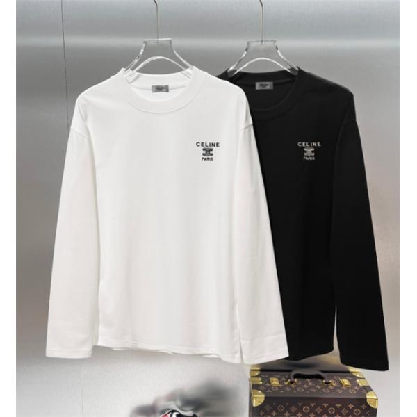 簡単☆☆CELINEセリーヌ長袖ｔシャツコピー2026トレンドエレガントユニセックス