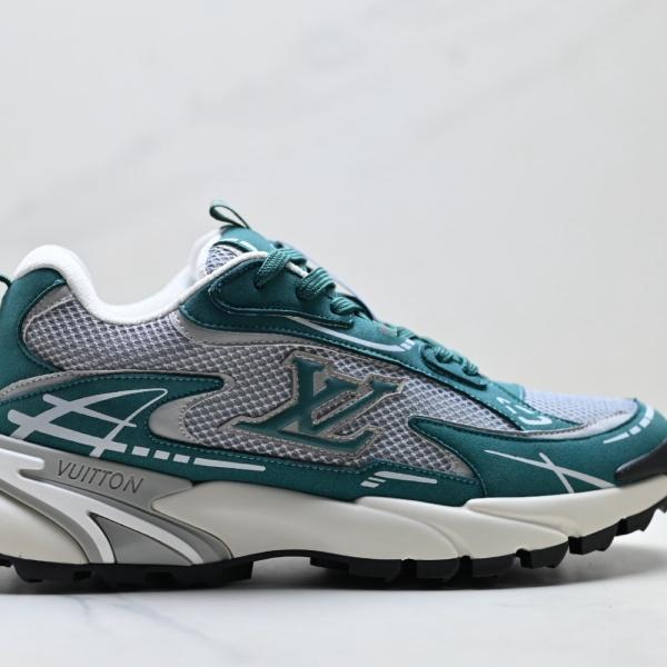 ボリュームソール スニーカー Louis Vuitton Tatic Runner 激安 レースアップ メッシュコンビ ルイ・ヴィトン ストリートスタイル