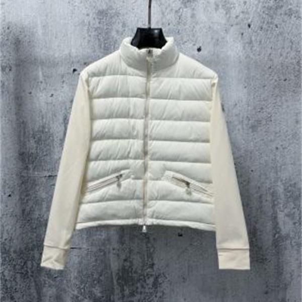 スマートフィット スタンドカラー ニット切替 MONCLER モンクレール コピー レディースダウンジャケット アーバンライト