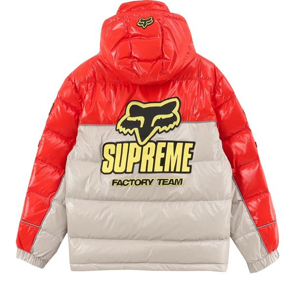 モータースタイル FOXデザイン メンズ Supreme シュプリーム コピー ダウンジャケット ストリートカジュアル