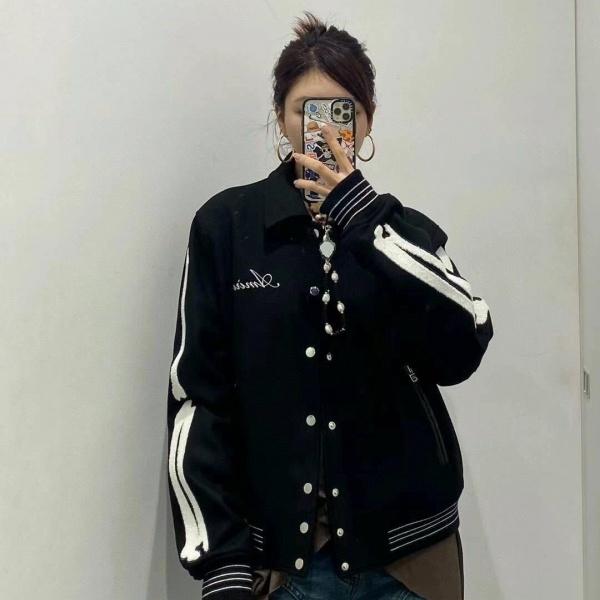 ボーンスリーブジャケット AMIRI 激安 アミリ コーデュロイ カレッジ 人気上昇