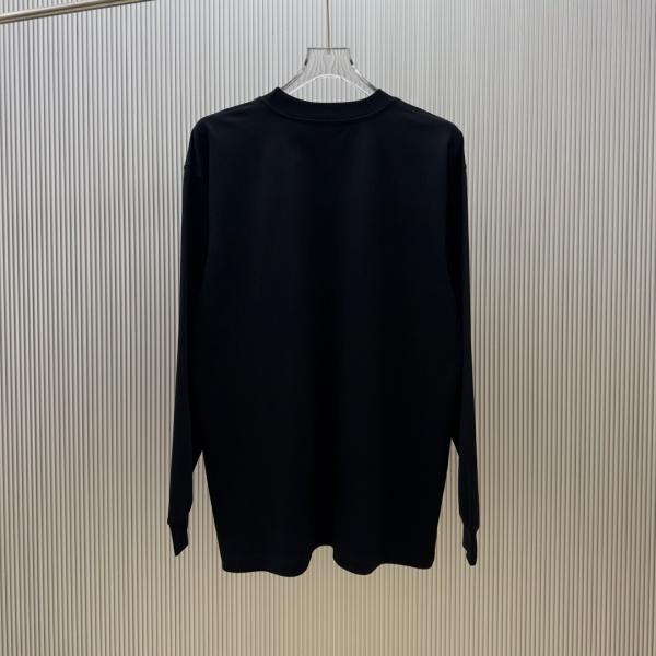 フロントグラフィック ロンT ジバンシィ激安 クラックアート GIVENCHY 人気上昇