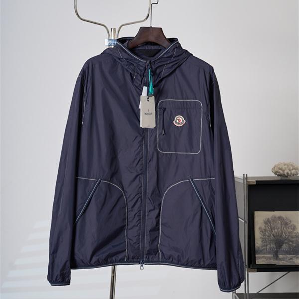 都会派スポーツ ダブルジップ MONCLER モンクレール コピー ライトブルゾン デイリーカジュアル