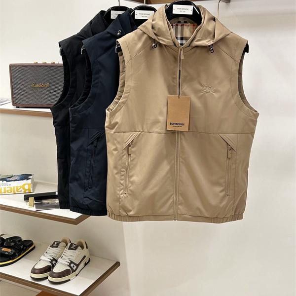通勤スタイル ジップポケット仕様 BURBERRY バーバリー コピー ライトベスト ライトビジネス
