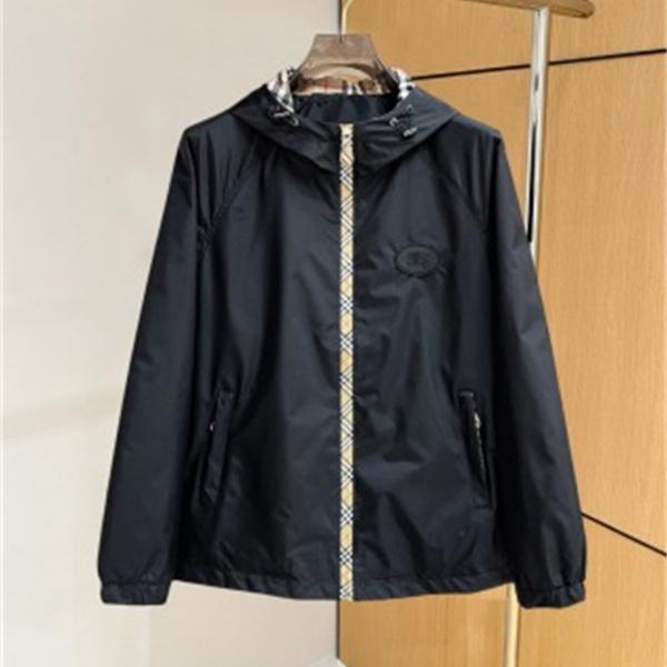 チェック切替 英国ムード BURBERRY バーバリー コピー リバーシブルジャケット ブリティッシュカジュアル