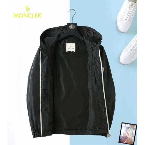 人気上昇 編み込みドローコード MONCLER モンクレール コピー ライトジャケット アーバンカジュアル
