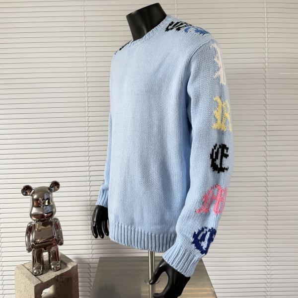 Supreme シュプリーム コピー SS26 WEEK3 Old English Sleeves Sweater オールドイングリッシュ ニットセーター ユニセックス