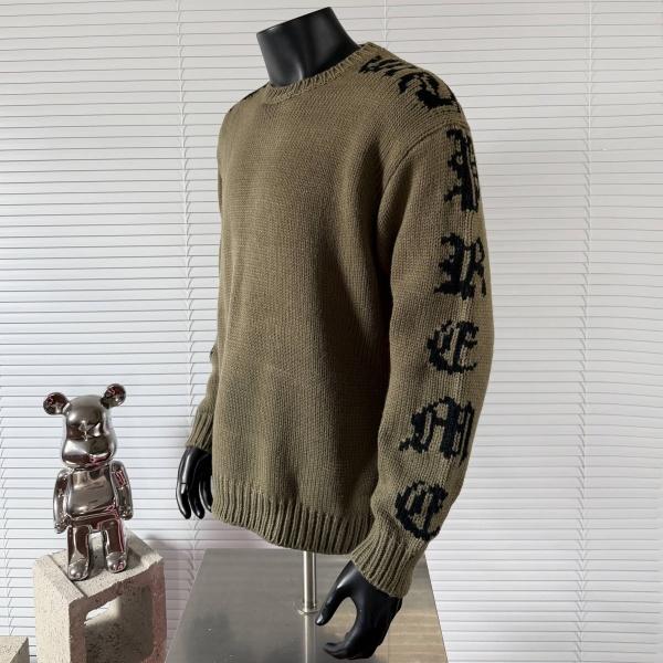 Supreme シュプリーム コピー SS26 WEEK3 Old English Sleeves Sweater オールドイングリッシュ ニットセーター ユニセックス